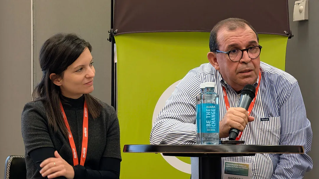 Abdelfattah Baala en la jornada de gestión del estrés multifactorial Abdelfattah Baala en la jornada de gestión del estrés multifactorial