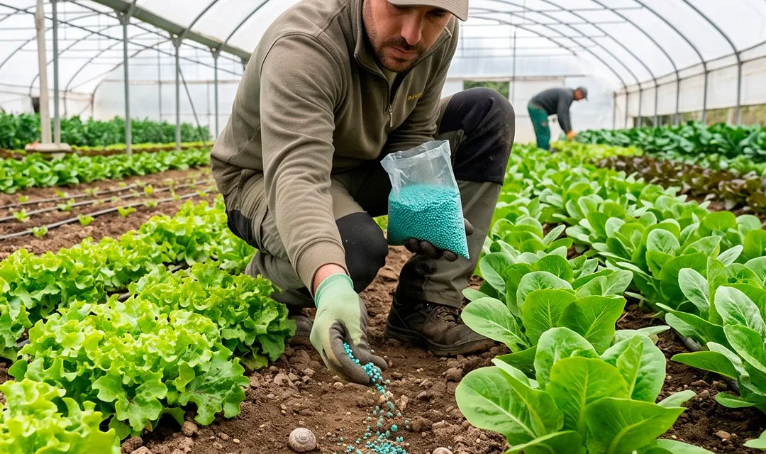 El fosfato férrico en agricultura