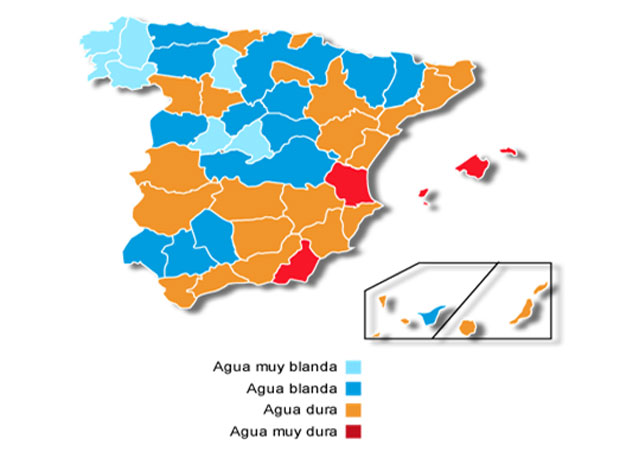 Tipos de agua en España