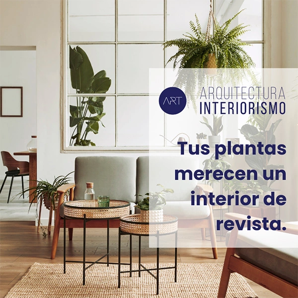 Decoración con plantas | Revista Arquitectura Interiorismo