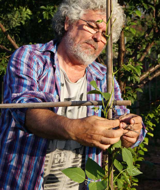 El huerto urbano de Garri