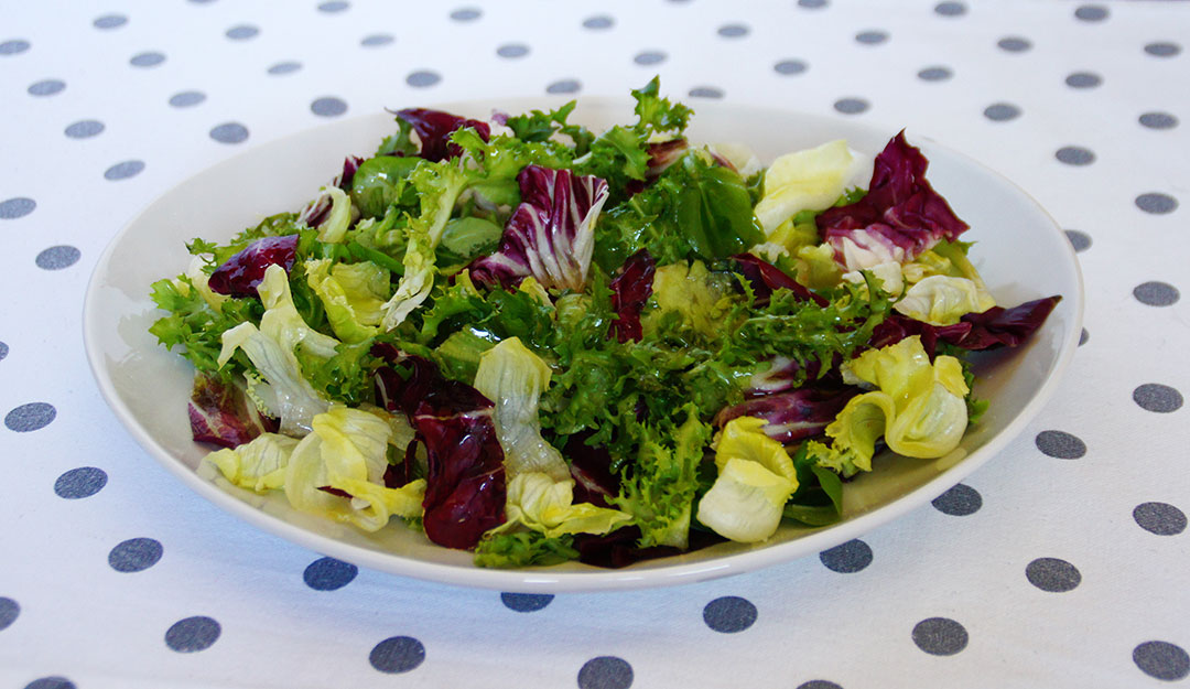 Ensalada con verduras