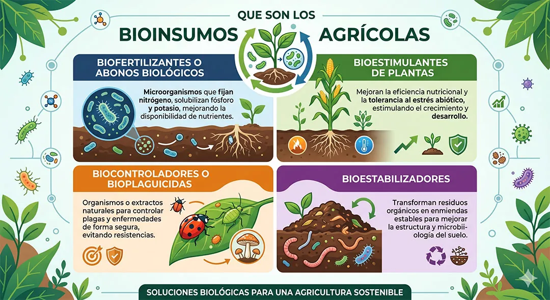 Tipos de bioinsumos