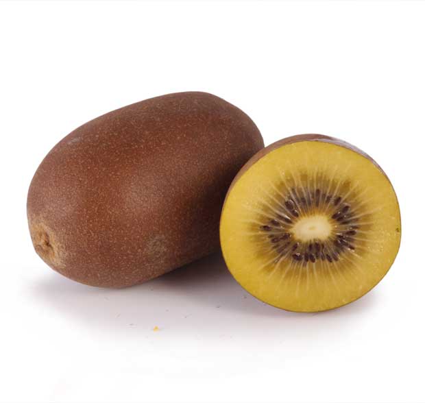 Frutos de kiwi amarillos