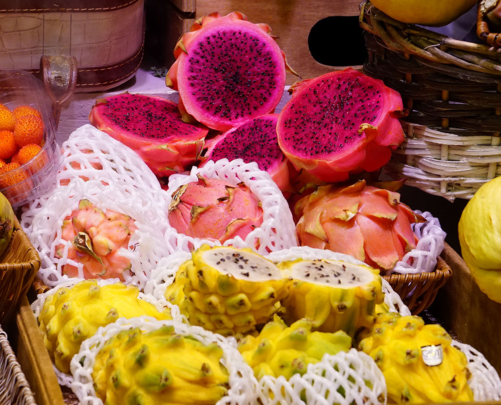 frutas pitaya