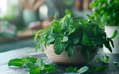 La menta como especia