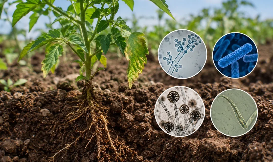 Qué son los patógenos telúricos en agricultura