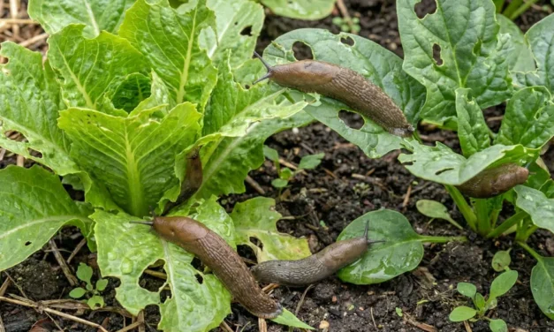 Comparativa entre fosfato férrico y metaldehído en molusquicidas