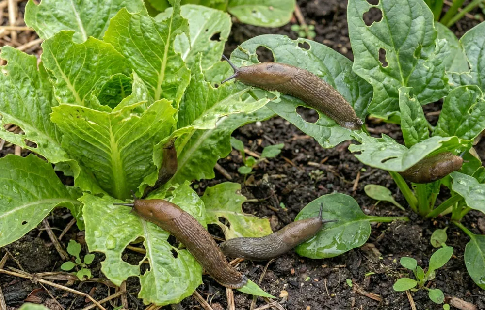 Comparativa entre fosfato férrico y metaldehído en molusquicidas