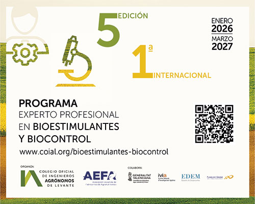 Programa Experto profesional en bioestimulantes y biocontrol | COIAL