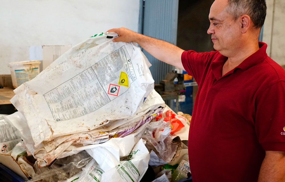 Cambio normativo de gestión de residuos de envases agrarios