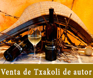 Venta de Txakoli de autor